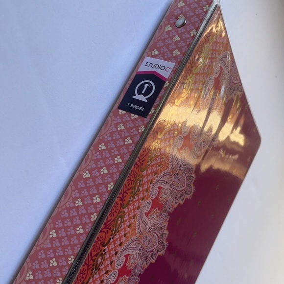 Carolina Pad Vinyl 1" Binder 10x11" The Taj Mahal - Picture 3 of 6